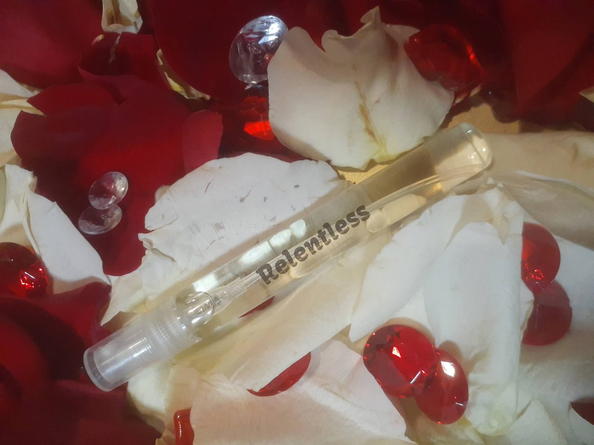 Relentless unisex travel fragrance